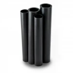 مواسير HDPE الراجحي  PE 63 ضغط 15.9  بار قطر خارجي 160 مم سمك 21.9 مم لون اسود