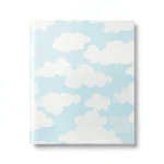 American Wall Covering Youth & Children 10m x 0.53m Off White Blue