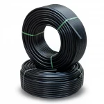 أنابيب HDPE الراجحي  PE 63 ضغط 15.9  بار قطر خارجي 16 مم سمك 2.2 مم لون اسود
