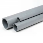 مواسير UPVC الوطنى    مقاس 4 إنش سمك 2.3 مم لون رمادي