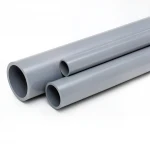 مواسير UPVC الوطنى    مقاس 4 إنش سمك 2.3 مم لون رمادي