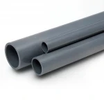 UPVC Pipes  National Kham  Nominal Pressure 6 Bar Size 6 inch Thickness 4.5 mm Dark Gray Colour