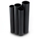 HDPE Pipes PE 80 Pressure 5 Bar Outer Diameter 225 mm Thickness 8.6 mm Black