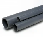 مواسير UPVC الوطنى ضغط 15 بار  مقاس 5 إنش سمك 9 مم لون رمادي غامق