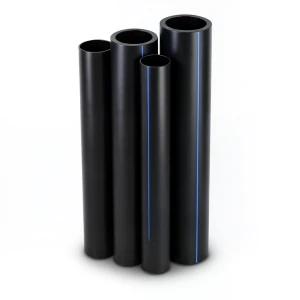 مواسير HDPE PE 80 ضغط 5 بار قطر خارجي 315 مم سمك 12.1 مم أسود