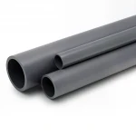 مواسير UPVC الوطنى ضغط 12 بار  مقاس 6 إنش سمك 8.8 مم لون رمادي غامق