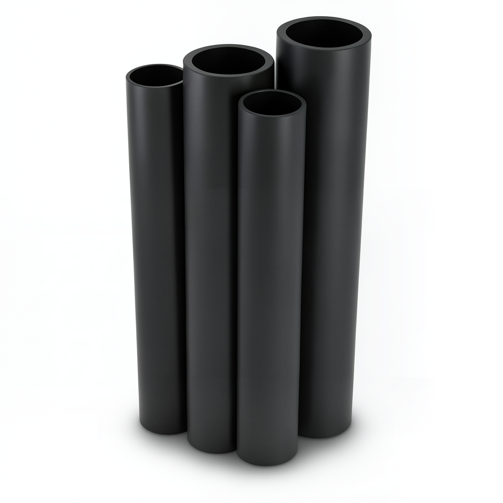 مواسير HDPE الراجحي PE 80 ضغط 5 بار قطر خارجي 355 مم سمك 13.6 مم لون اسود