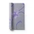 Wallpaper Floral Design 10m×53cm Purple and Grey - Image 1
