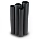 HDPE Pipes PE 80 Pressure 5 Bar Outer Diameter 400 mm Thickness 15.3 mm Black