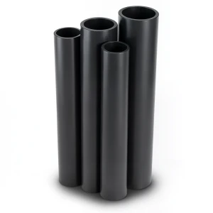 مواسير HDPE PE 80 ضغط 5 بار قطر خارجي 400 مم سمك 15.3 مم لون أسود