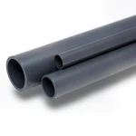 مواسير UPVC الوطنى ضغط 12 بار  مقاس 6 إنش سمك 8.8 مم لون رمادي غامق