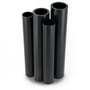 مواسير HDPE PE 80 ضغط 5 بار قطر خارجي 315 مم سمك 12.1 مم أسود