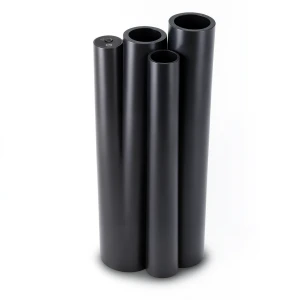 HDPE Pipes PE 80 Pressure 5 Bar Outer Diameter 450 mm Thickness 17.2 mm Black