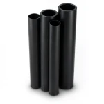 مواسير HDPE PE 100 ضغط 4 بار قطر خارجي 800 مم سمك 19.6 مم لون أسود