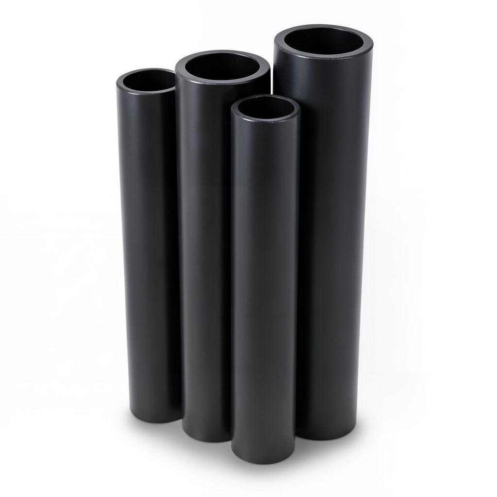 Al-Rajhi HDPE Pipes PE 80 Pressure 5 Bar Outer Diameter 500 mm Thickness 19.1 mm Black