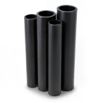 Al-Rajhi HDPE Pipes PE 80 Pressure 5 Bar Outer Diameter 500 mm Thickness 19.1 mm Black