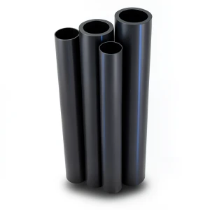 HDPE Pipes PE 100 Pressure 4 Bar 900 mm Diameter 22.0 mm Thickness Black