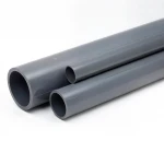 مواسير UPVC الوطنى    مقاس 6 إنش سمك 3.1 مم لون رمادي