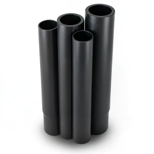 مواسير HDPE الراجحي PE 100 ضغط 4 بار قطر خارجي 1000 مم سمك 24.5 مم أسود