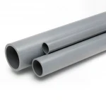 مواسير UPVC مواسير UPVC للاسلاك الكهربائية ماركة الوطنى  الطول  6 متر  مقاس ½ إنش  1.52 مم لون رمادي