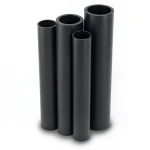 مواسير HDPE PE 100 ضغط 4 بار قطر 1400 مم سمك 34.3 مم لون أسود