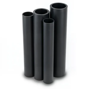 مواسير HDPE PE 100 ضغط 4 بار قطر 1400 مم سمك 34.3 مم لون أسود