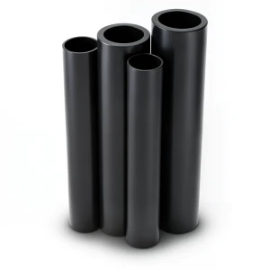 مواسير HDPE الراجحي PE 100 ضغط 4 بار قطر خارجي 1000 مم سمك 24.5 مم أسود