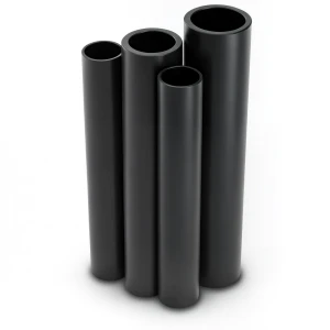 HDPE Pipes PE 80 Pressure 5 Bar Outer Diameter 800 mm Thickness 30.6 mm Black