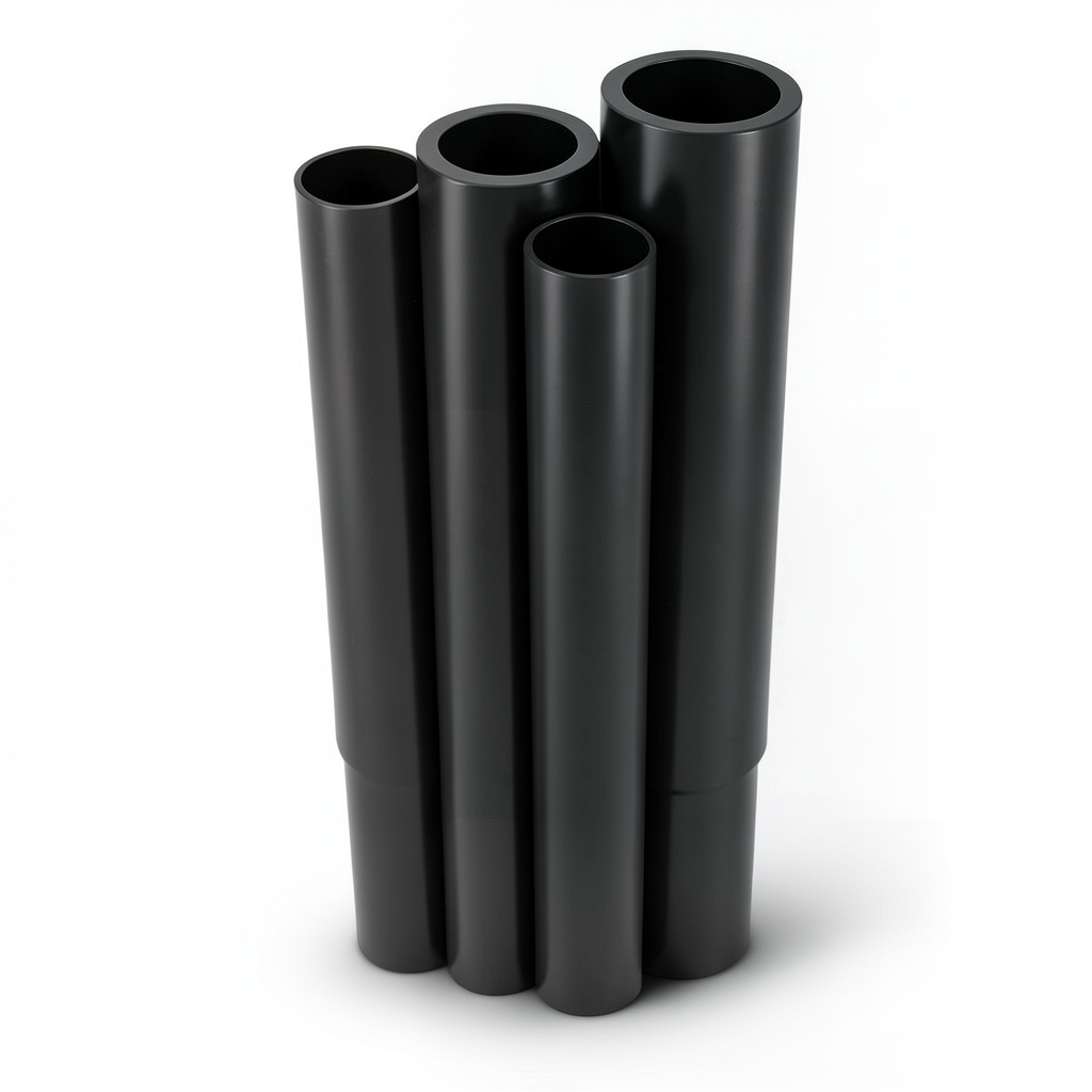 مواسير HDPE الراجحي PE 100 ضغط 4 بار قطر 1600 مم سمك 39.2 مم لون أسود