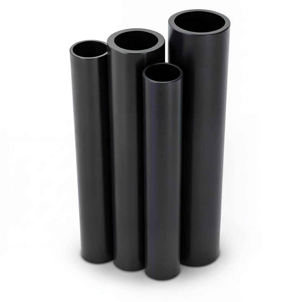HDPE Pipes PE 100 Pressure 4 Bar Outside Diameter 1200 mm Thickness 29.4 mm Black