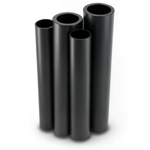 مواسير HDPE الراجحي PE 80 ضغط 5 بار قطر خارجي 900 مم سمك 34.4 مم لون أسود