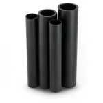 مواسير HDPE الراجحي PE 80 ضغط 5 بار قطر خارجي 1000 مم سمك 38.2 مم لون اسود