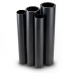HDPE Pipes PE 80 Pressure 5 Bar Outer Diameter 1200 mm Thickness 45.9 mm Black