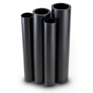 HDPE Pipes PE 80 Pressure 5 Bar Outer Diameter 1200 mm Thickness 45.9 mm Black