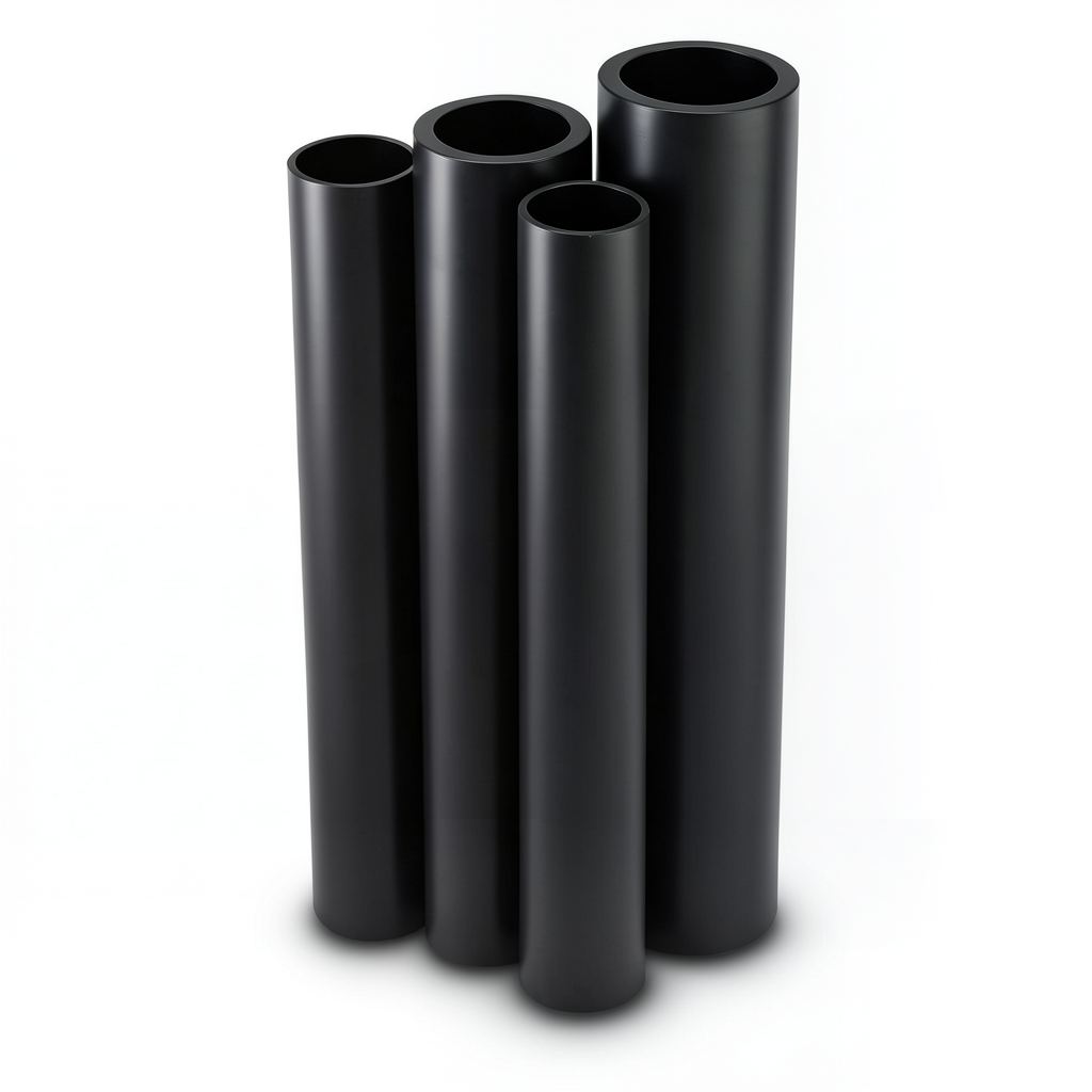 مواسير HDPE الراجحي PE 100 ضغط 4 بار قطر 1600 مم سمك 39.2 مم لون أسود