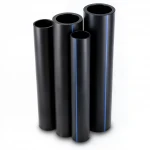 مواسير HDPE الراجحي PE 80 ضغط 12.5 بار قطر خارجي 225 مم سمك 20.5 مم لون اسود