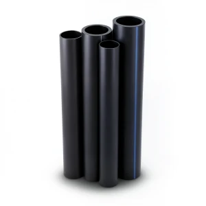 أنابيب HDPE PE 80 ضغط 3.2 بار قطر خارجي 400 مم سمك 9.8 مم لون أسود