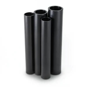 أنابيب HDPE PE 80 ضغط 3.2 بار قطر خارجي 450 مم سمك 11.0 مم لون اسود