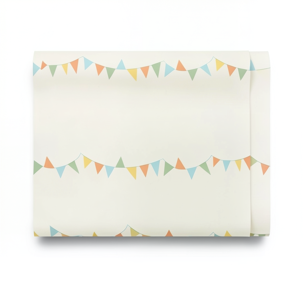 Youth and Children Wallpaper 10m x 0.53m Off White, Model GK8950