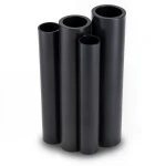 مواسير HDPE PE 80 ضغط 3.2 بار قطر خارجي 710 مم سمك 17.4 مم لون اسود