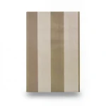 Wallpaper Striped Design Brown with Gold, Size 10m×53cm