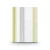 Wallpaper Striped Design 10m×53cm Yellow White Grey - Image 1
