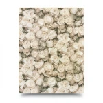 Italian Wall Decoration Floral Wallpaper 10m×0.73m Beige Color
