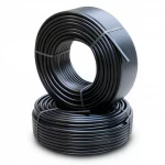 أنابيب HDPE الراجحي  PE 63 ضغط 15.9  بار قطر خارجي 32 مم سمك 4.4 مم لون اسود