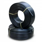 أنابيب HDPE الراجحي  PE 63 ضغط 15.9  بار قطر خارجي 40 مم سمك 5.5 مم لون اسود