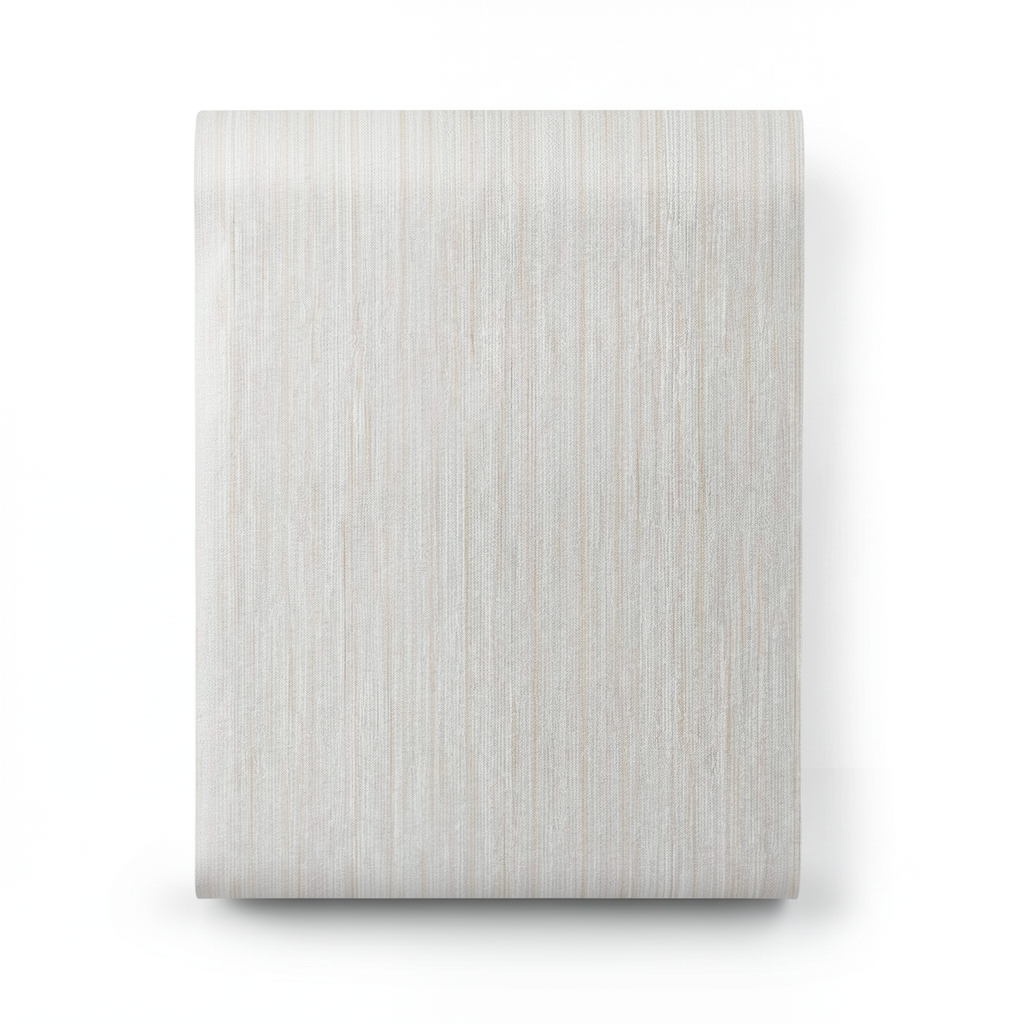 Wallpaper Striped Design Size 15.6m×100cm Beige Gray Striped