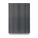 ورق حائط تصميم مقلم مقاس 15.6 م×100 سم لون رمادي داكن