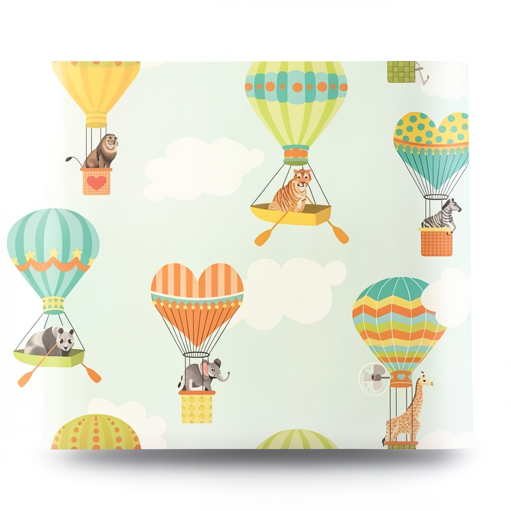 American Youth and Children Wallpaper 10m x 0.53m Multicolor