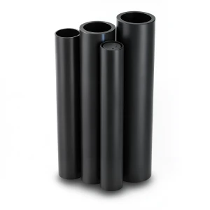 مواسير HDPE PE 80 ضغط 5 بار قطر خارجي 400 مم سمك 15.3 مم لون أسود