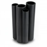 Al-Rajhi HDPE Pipes PE 100 Pressure 16 Bar Outside Diameter 500 mm Thickness 45.4 mm Color Black